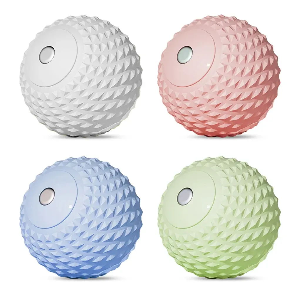 TPE Massage Roller Trigger Point Therapy Hand Hold Meridian Ball Acupoint Massage Myofascial Release for Physical Therapy - Pink - Image 5