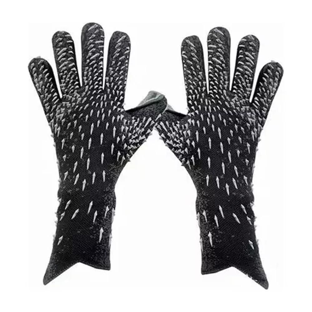 Soccer Goalkeeper Gloves Thickened Breathable Football Gloves Anti-Slip Latex Training Gloves for Teenagers Adults - 9# - Image 1