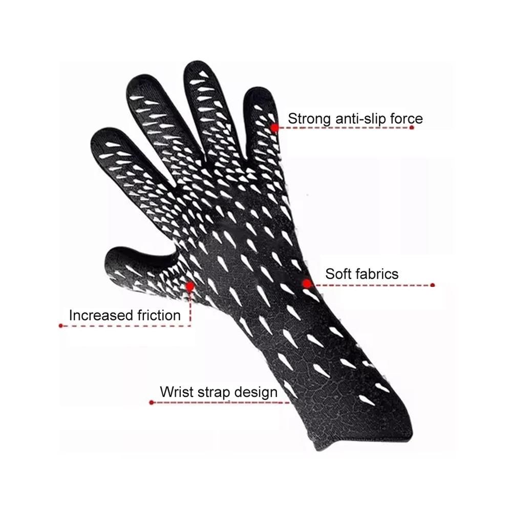 Soccer Goalkeeper Gloves Thickened Breathable Football Gloves Anti-Slip Latex Training Gloves for Teenagers Adults - 10# - Image 5