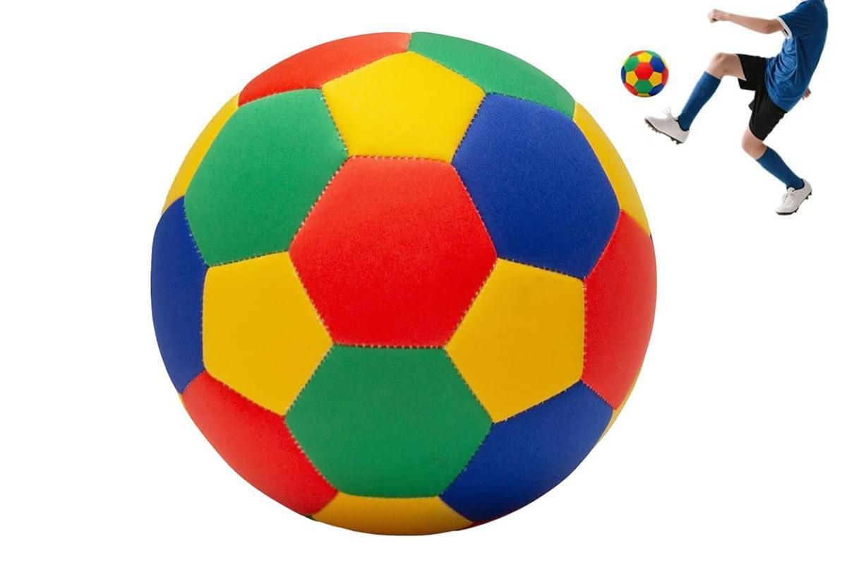 Quiet Indoor Soccer Ball Soft Foam Football for Home Dribbling Training - Image 6