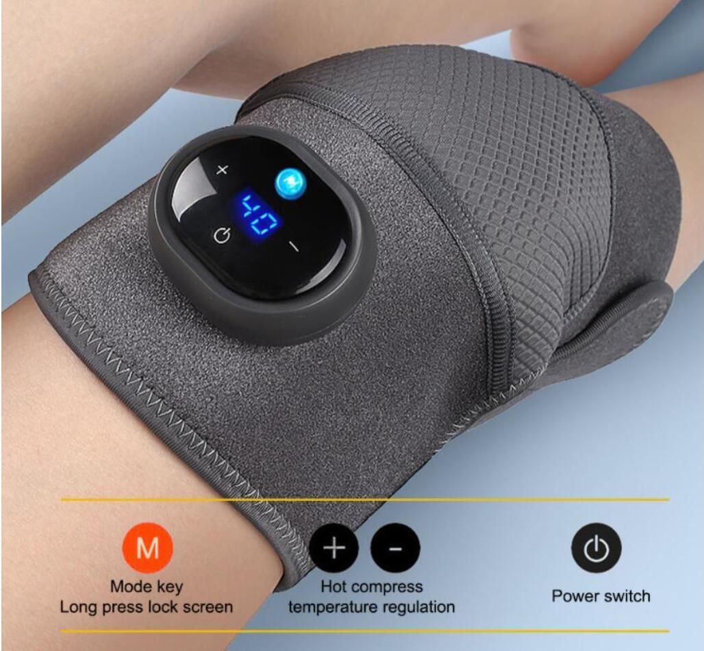 Heating Massage Knee Brace, Three-in-one Knee, Shoulder and Elbow, Portable Wireless Hot Compress Massage, Relieve Joint Pain and Pressure - Image 3