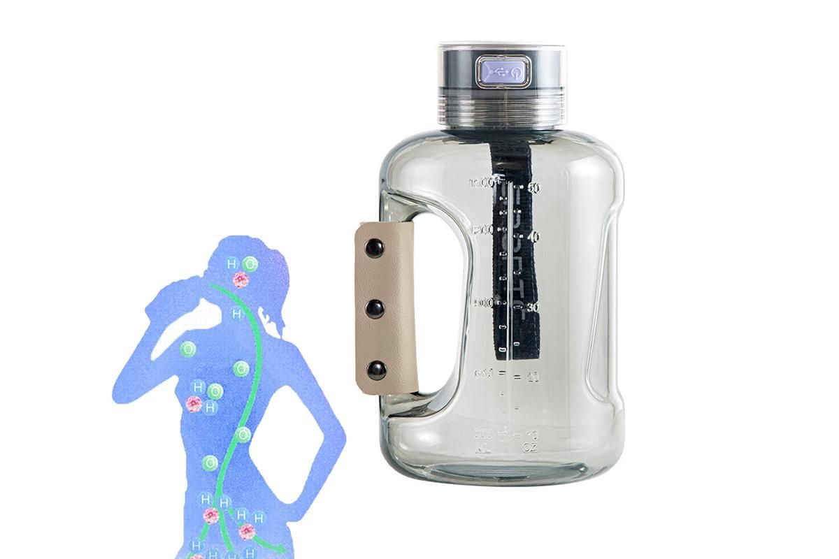 1.5L High-Capacity Portable Hydrogen Water Bottle Rechargeable Hydrogen Water Generator - Image 6