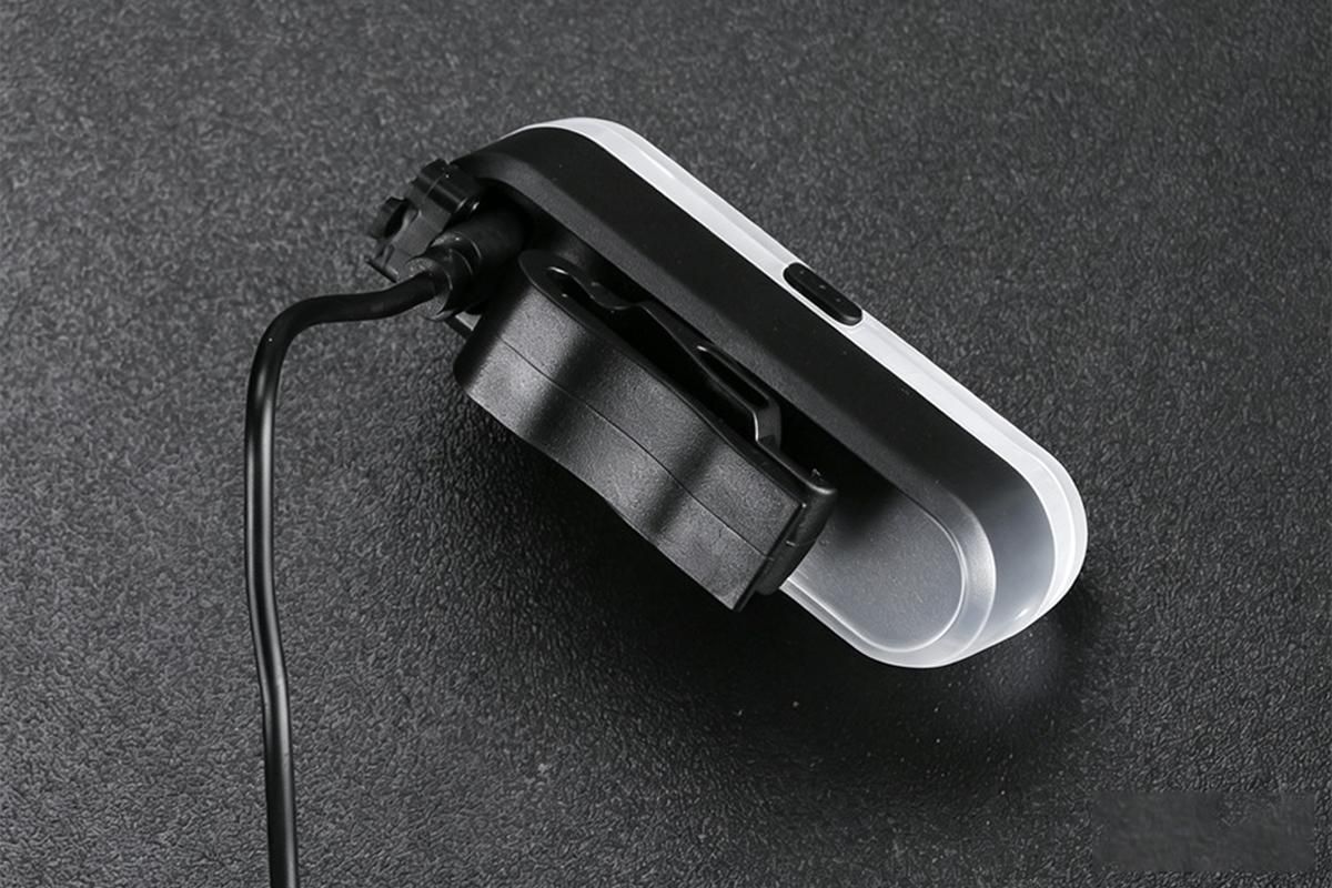 2Pcs Bike Tail Light 4 Modes Bike Rear Light Waterproof Bicycle Taillight-White - Image 5
