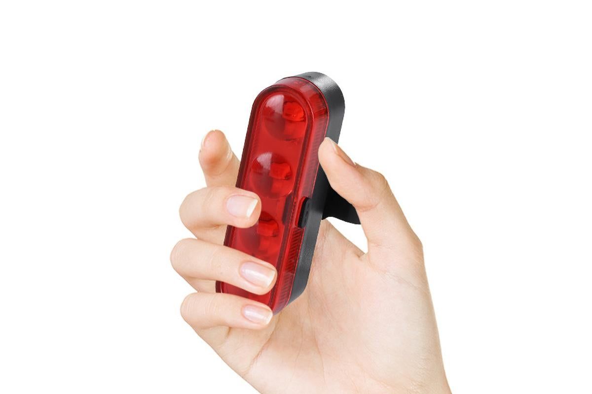 2Pcs Bike Tail Light 4 Modes Bike Rear Light Waterproof Bicycle Taillight-Red - Image 4