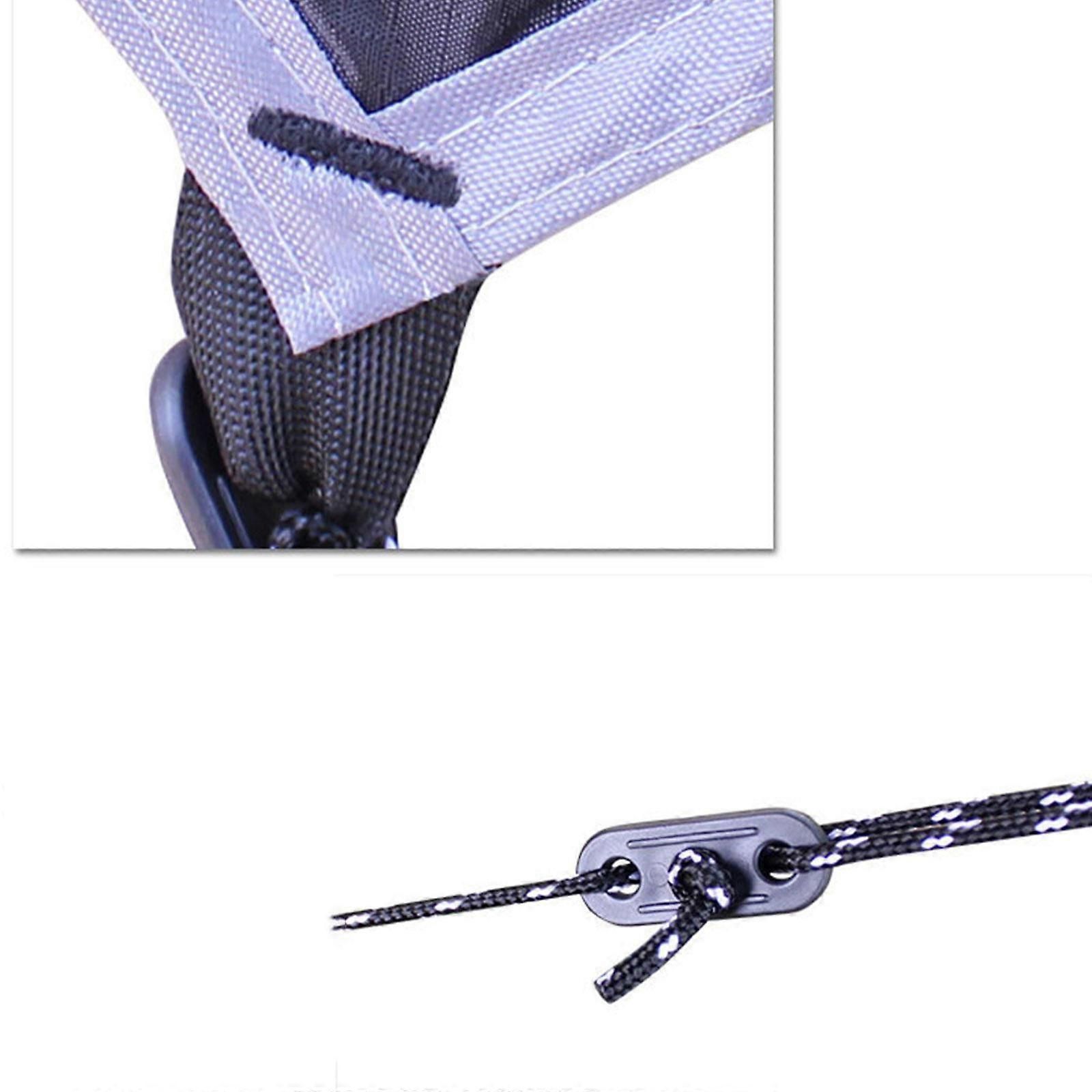 Camping Tarp Tent Tarp Awning Accessories Lightweight Hammock Canopy Rain Awning - Black - Image 3