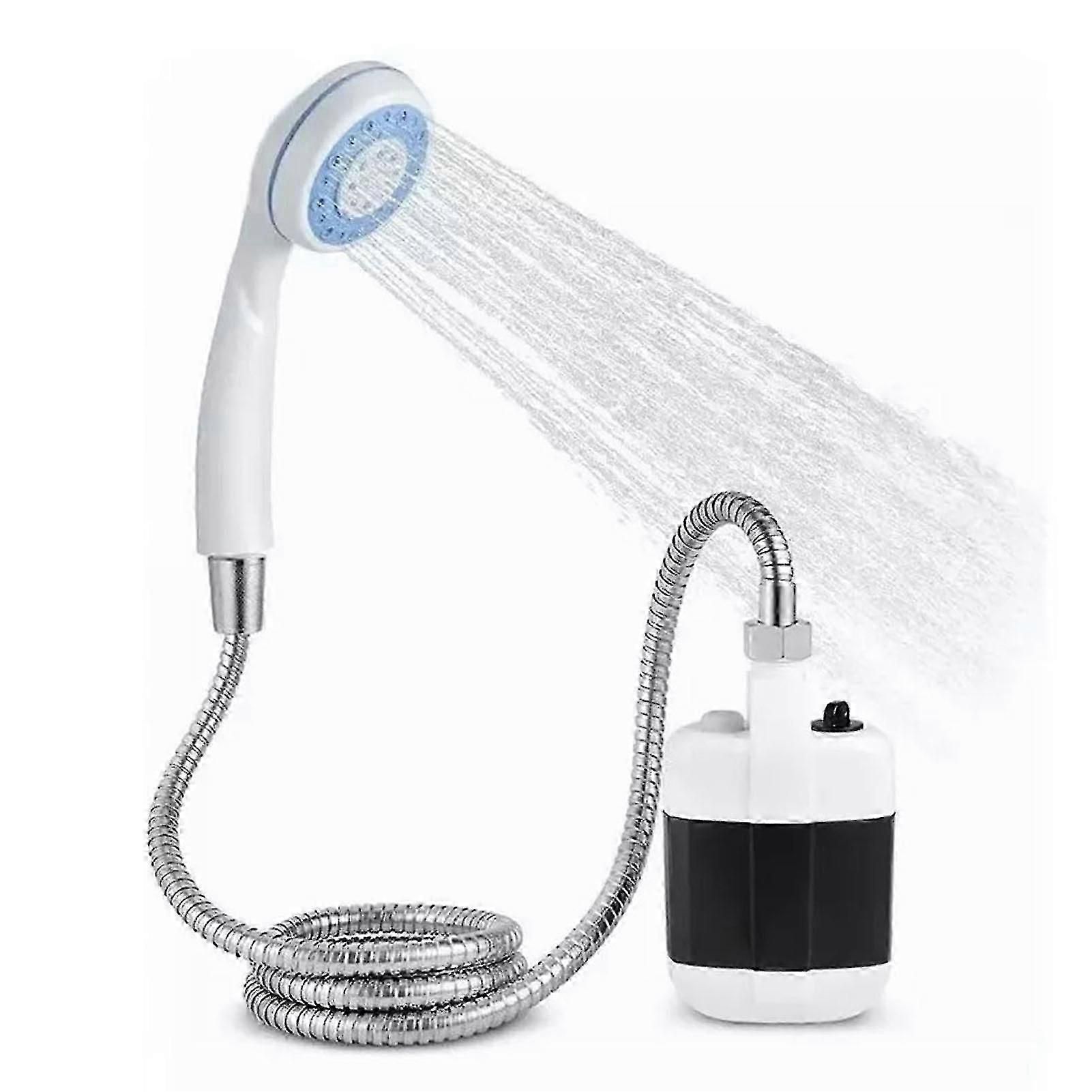 Portable Electric Camping Shower Pump, Battery Powered ABS Shower for Outdoor Use - Image 3