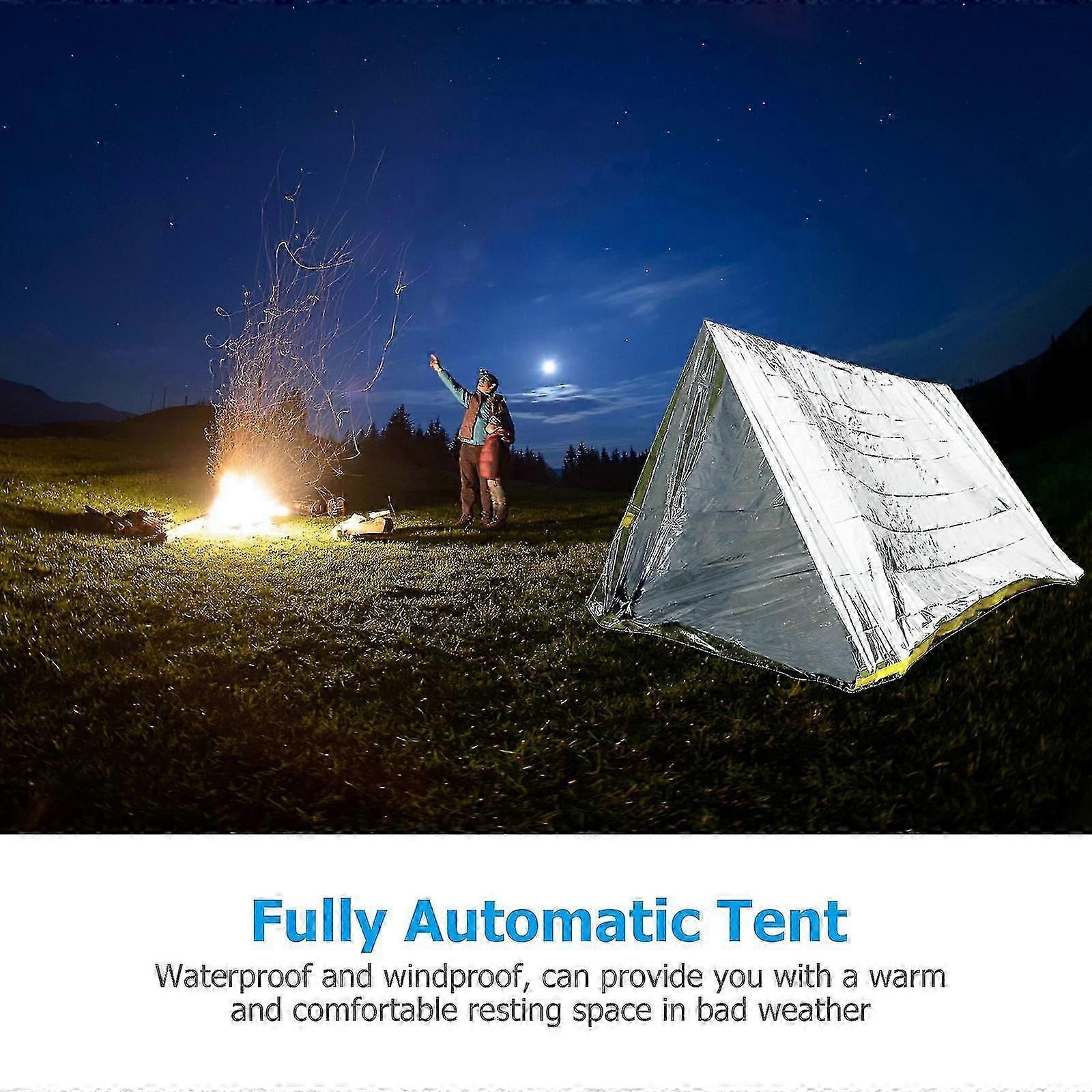 Portable Waterproof Tent Heat Preservation Tabernacle Outdoor Camping Tent - Image 4