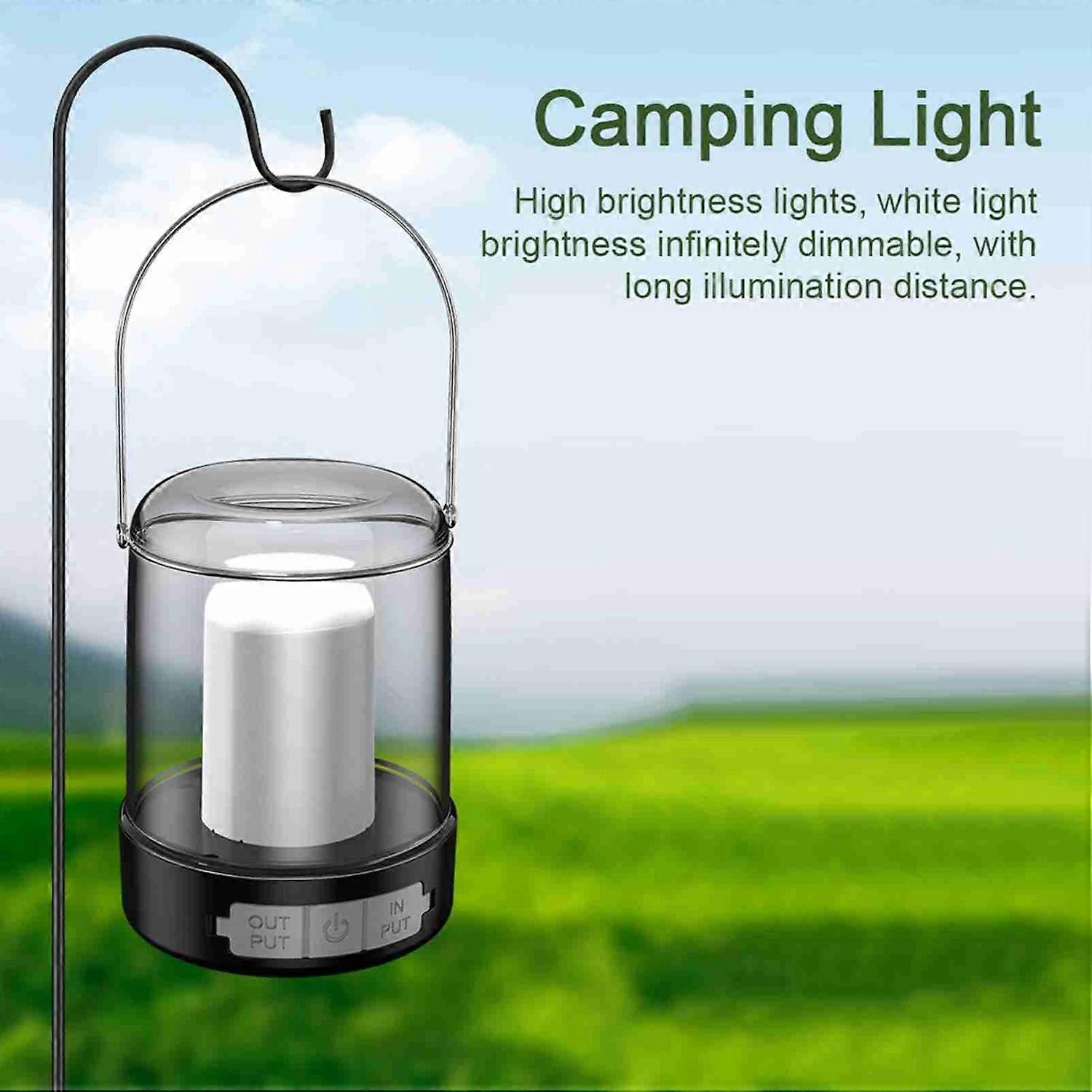 Portable Camping Light Multifunctional Outdoor Night Lights Type-C Charging and USB Output Interface - Image 2