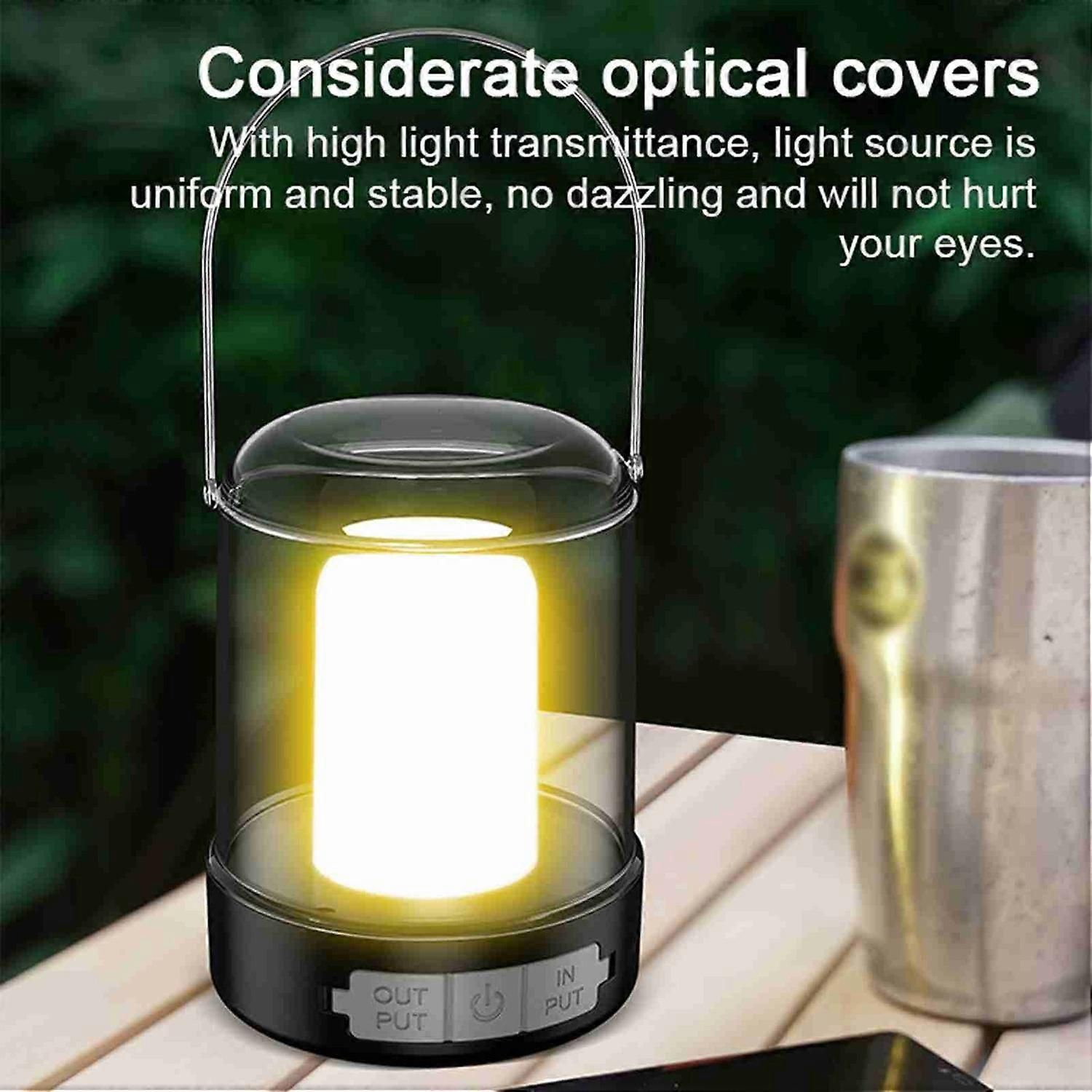 Portable Camping Light Multifunctional Outdoor Night Lights Type-C Charging and USB Output Interface - Image 3
