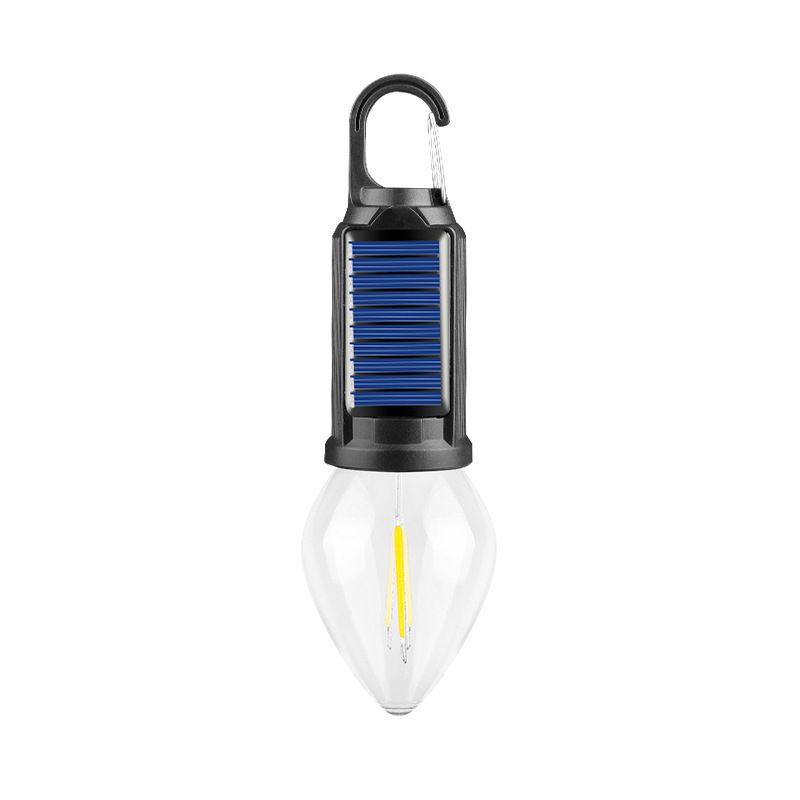 Hanging Light Usb Rechargeable Led Camping Lantern Outdoor Tent Lights for Camping Bulbs With Clip Hook Camping Flash Black-A - Image 1