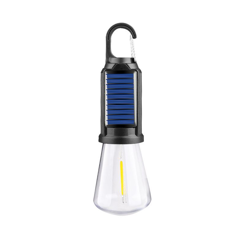 Hanging Light Usb Rechargeable Led Camping Lantern Outdoor Tent Lights for Camping Bulbs With Clip Hook Camping Flash Black-B - Image 1