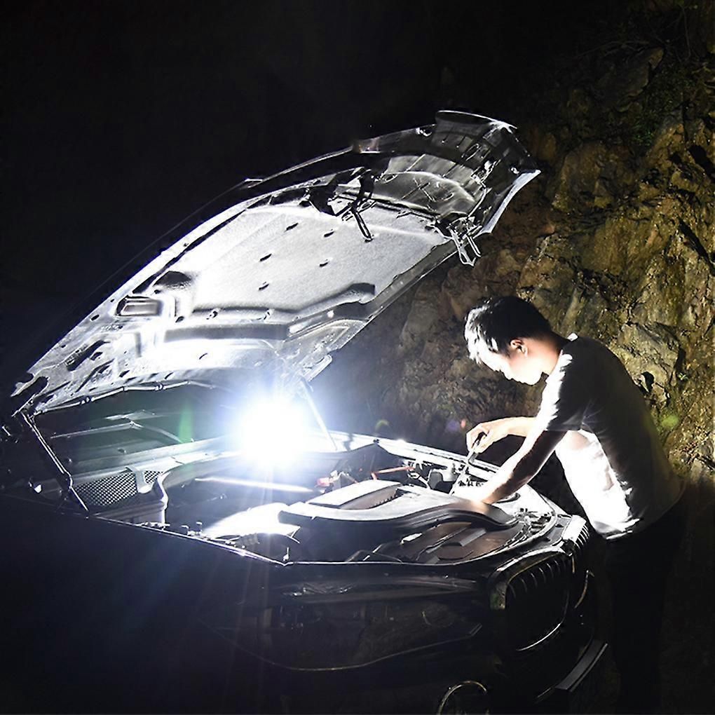 LED Flashlight Torch USB Rechargeable Tent Lights Camping Hiking Car Tools - Image 4