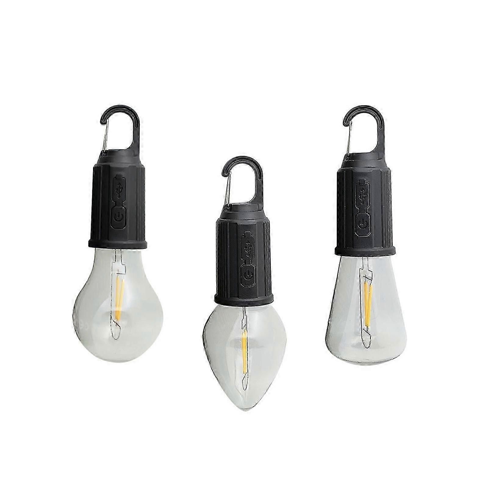 Rechargeable Portable Outdoor Ambient LED Multi-function Camping Light 3 Adjustable Brightness 400mAh - Image 1
