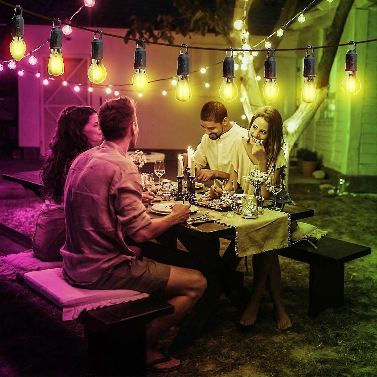 Rechargeable Portable Outdoor Ambient LED Multi-function Camping Light 3 Adjustable Brightness 400mAh - Image 5