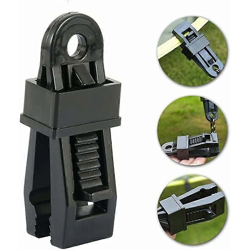 12 Pack Heavy Duty Tarp Clips, Outdoor Tent Clip for Holding Tarp, Car Sunshade, Pool - Image 1