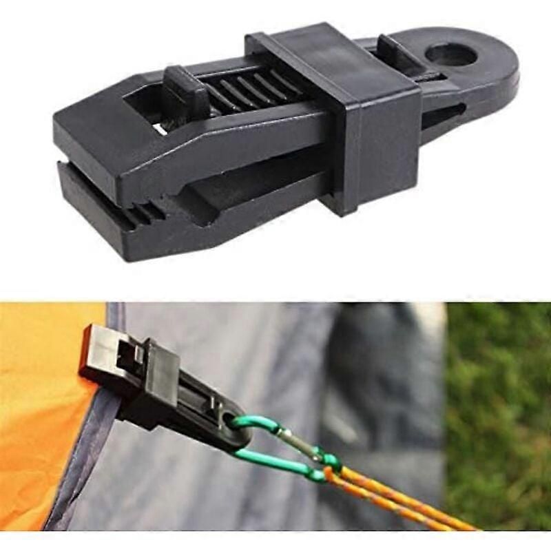 12 Pack Heavy Duty Tarp Clips, Outdoor Tent Clip for Holding Tarp, Car Sunshade, Pool - Image 2