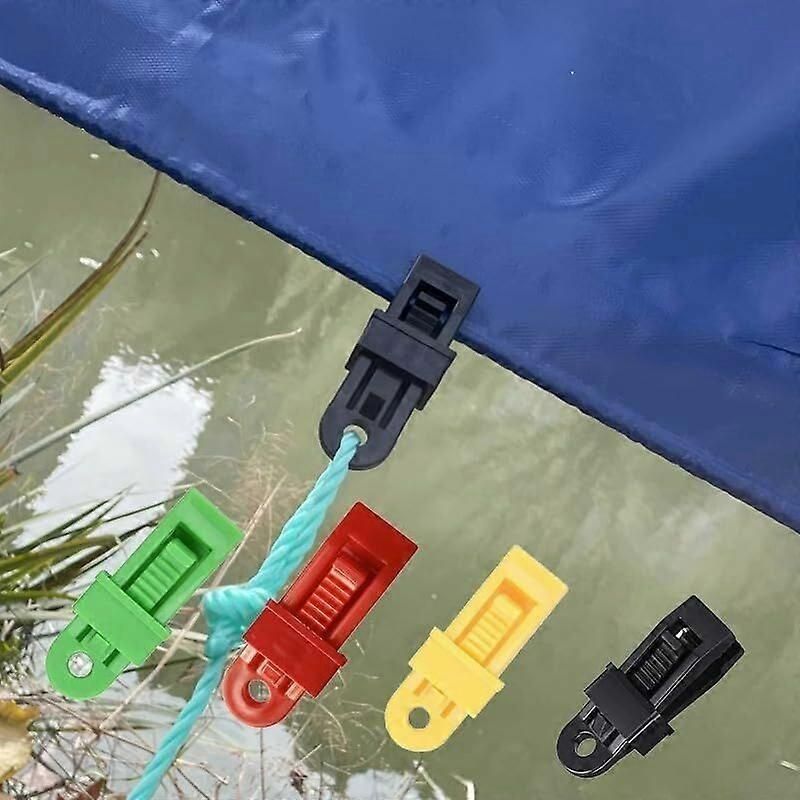 12 Pack Heavy Duty Tarp Clips, Outdoor Tent Clip for Holding Tarp, Car Sunshade, Pool - Image 3