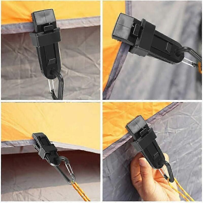12 Pack Heavy Duty Tarp Clips, Outdoor Tent Clip for Holding Tarp, Car Sunshade, Pool - Image 5