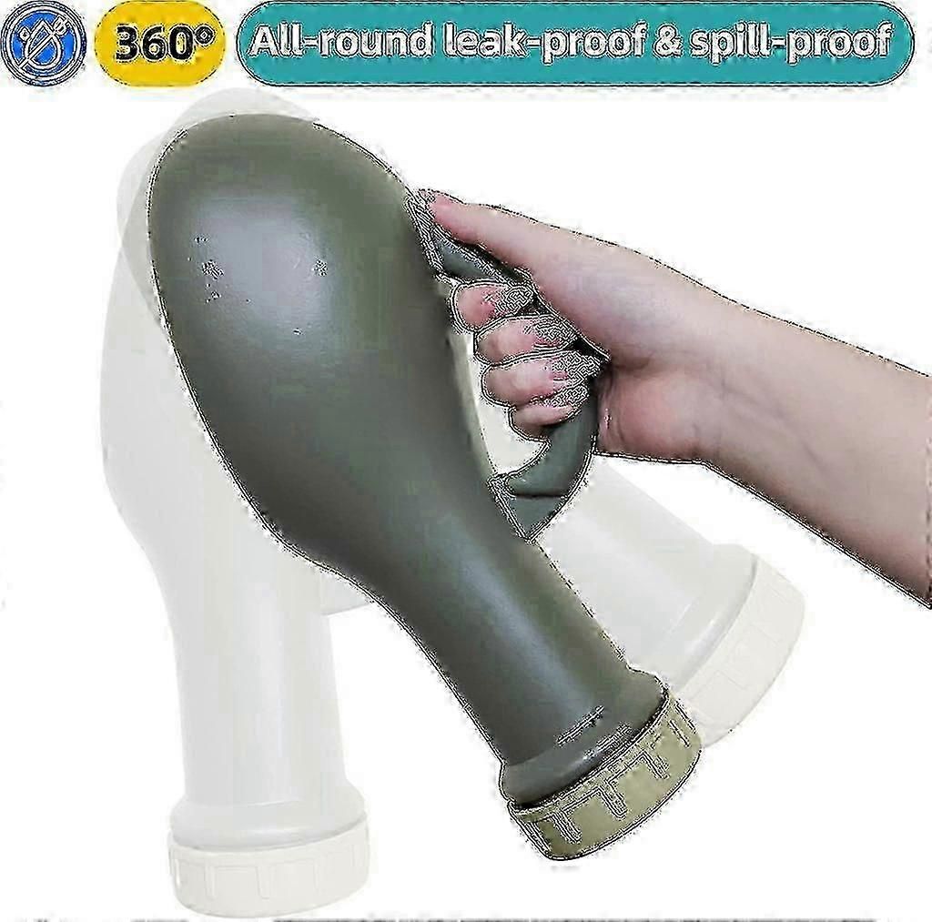 Urine Bottle for Travel with Spill Proof Cap 1000ml - Image 3