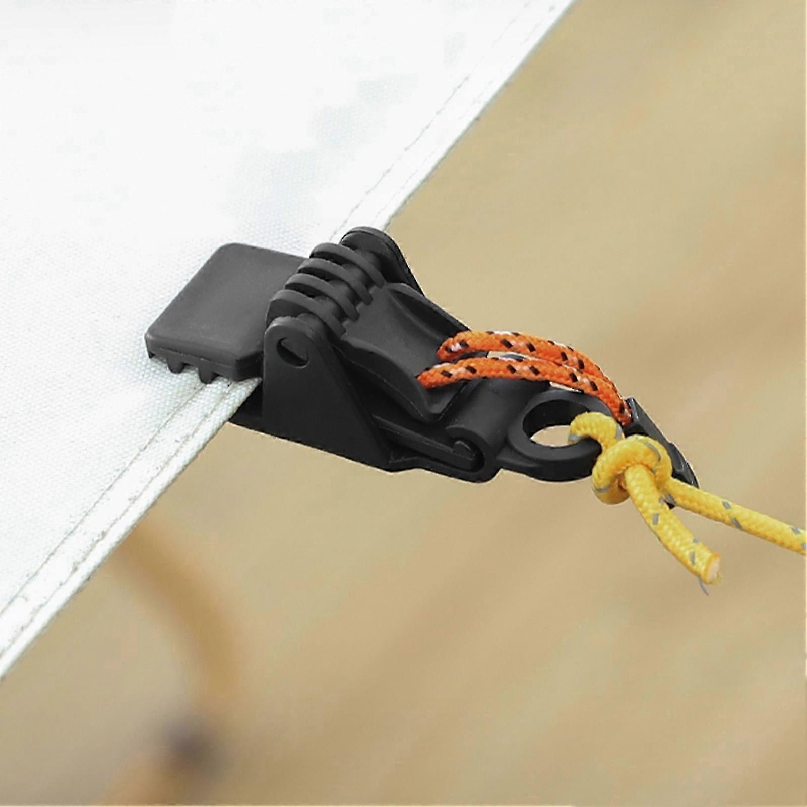 4pcs Rustproof Tent Clip Plastic Clamp for Awning Secure Outdoor Camping - Image 3