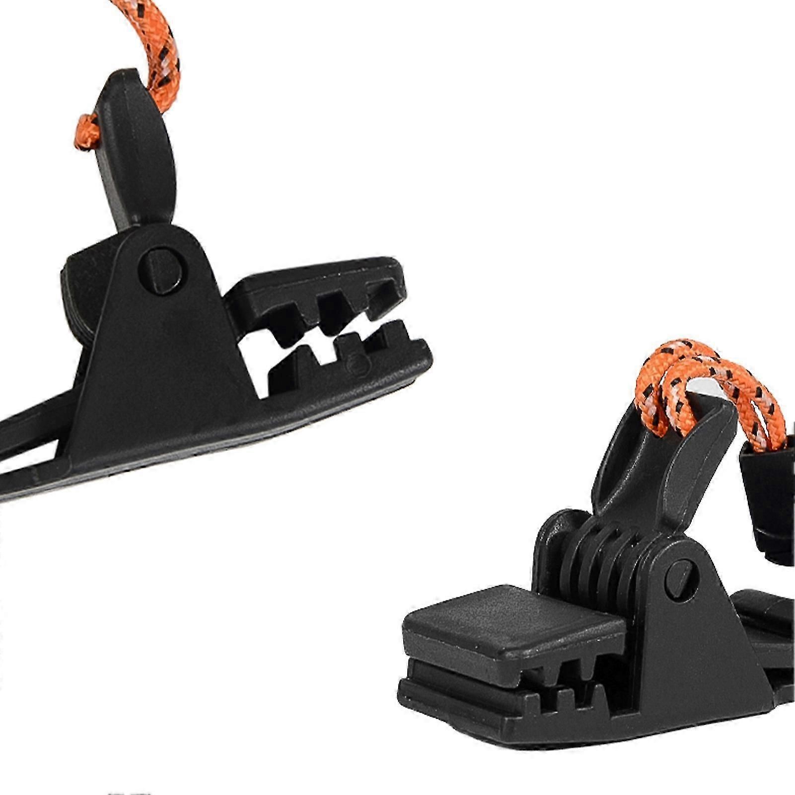 4pcs Rustproof Tent Clip Plastic Clamp for Awning Secure Outdoor Camping - Image 5