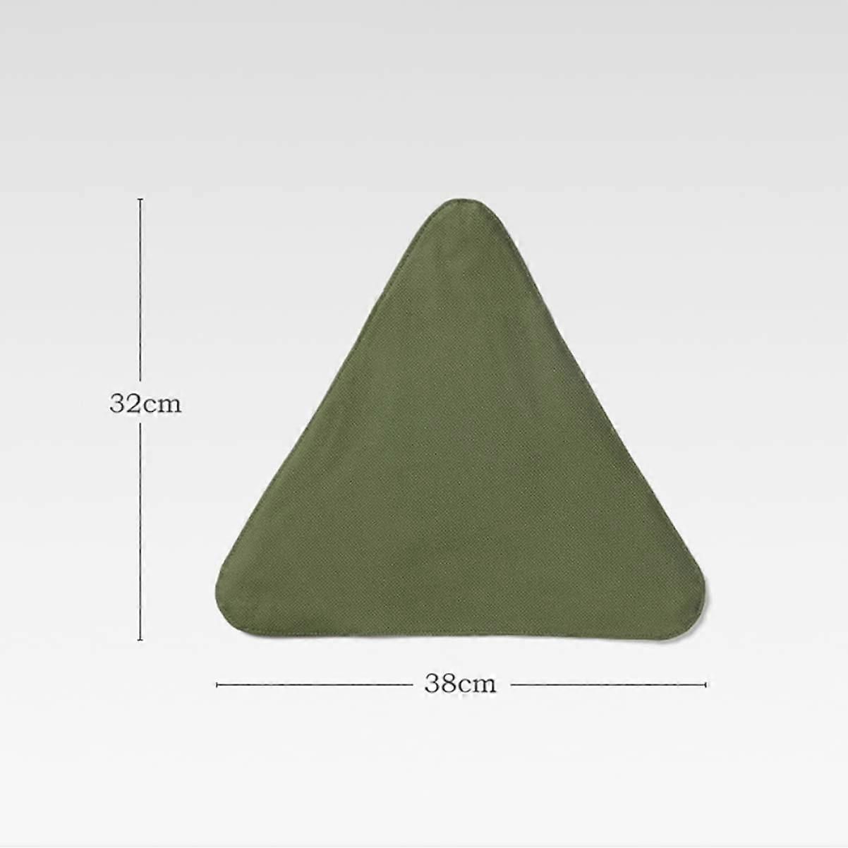 Durable Nylon Camping Stool with Stable Triangle Design, Breathable Seat Cover for Fishing and Hiking - Image 3