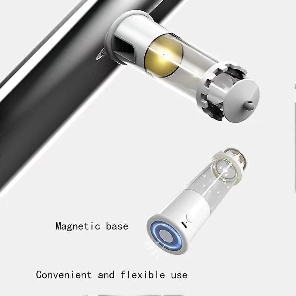 Three Layer Lighting Lighthouse Camping Maglev Camping Atmosphere Breathing Light Home Portable Sleep Light Black - Image 5