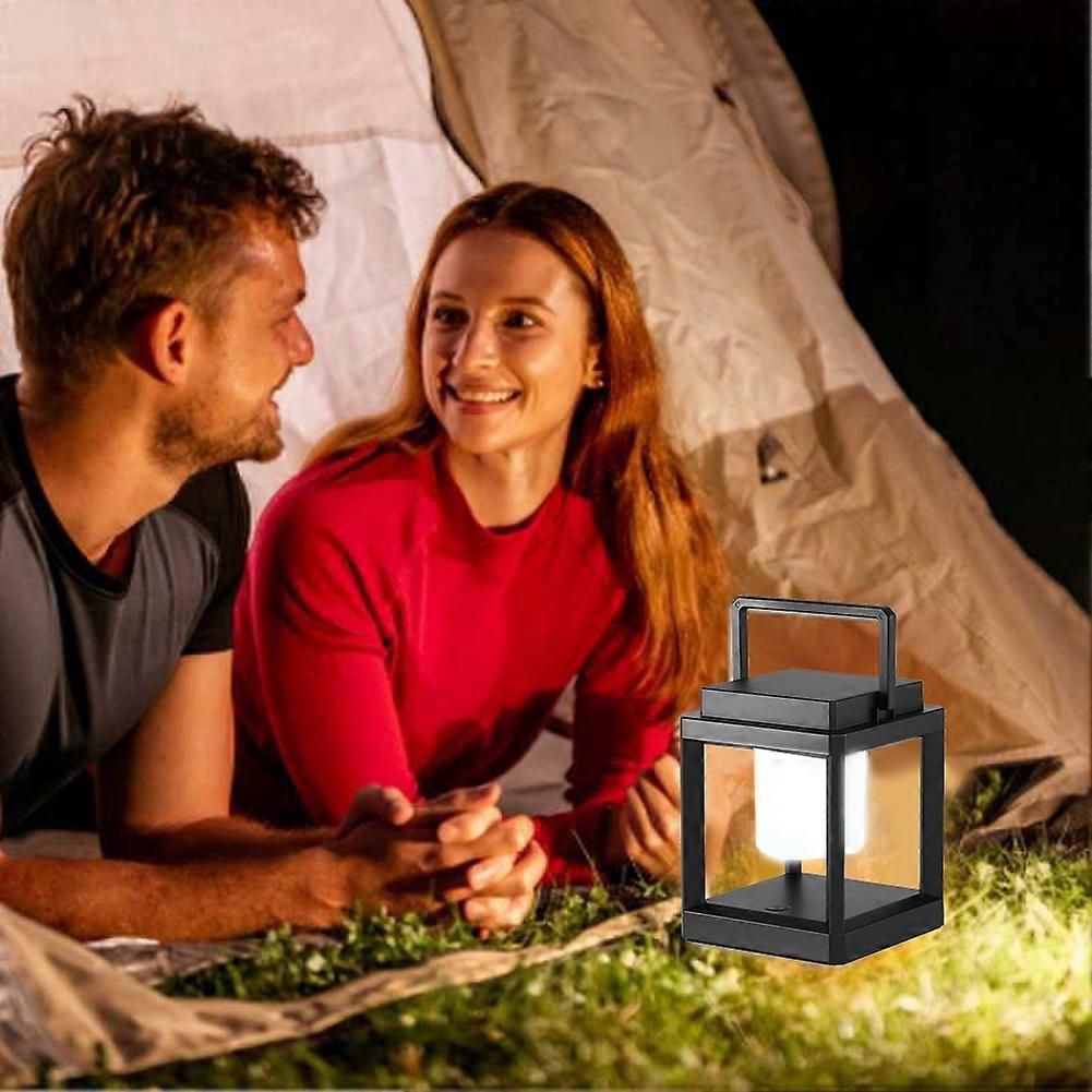 3000K Solar Light Outdoor USB Foldable Waterproof Camping Lantern Led Light Rechargeable Power Bank Portable Led Solar Lamp - Image 2