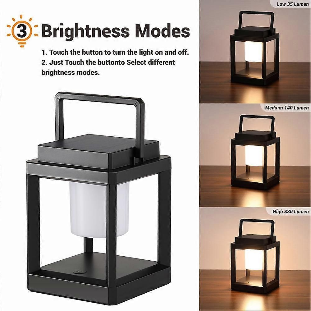 3000K Solar Light Outdoor USB Foldable Waterproof Camping Lantern Led Light Rechargeable Power Bank Portable Led Solar Lamp - Image 4