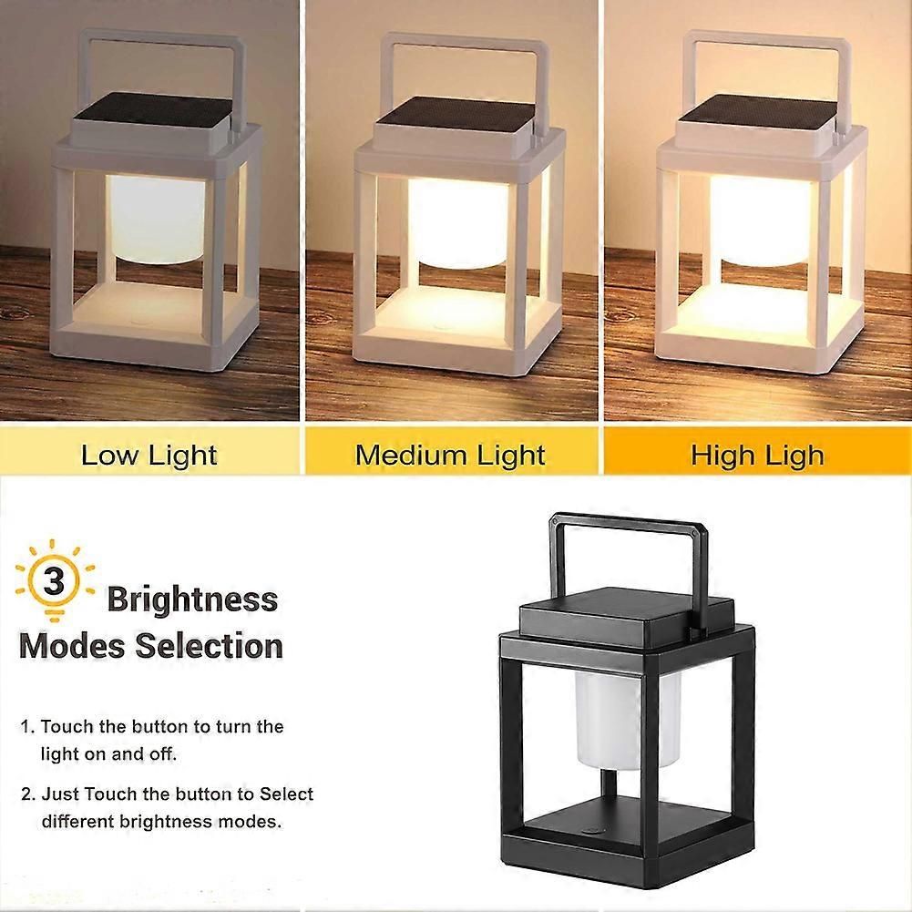 3000K Solar Light Outdoor USB Foldable Waterproof Camping Lantern Led Light Rechargeable Power Bank Portable Led Solar Lamp - Image 5