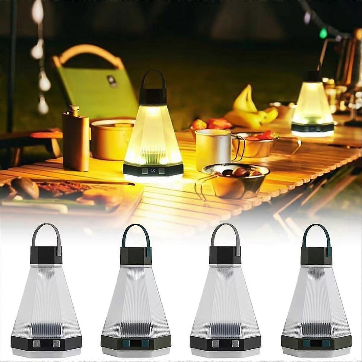 Rechargeable LED Camping Light,Outdoor Hanging Atmosphere Lamp with Adjustable Brightness,Ideal for - Image 2