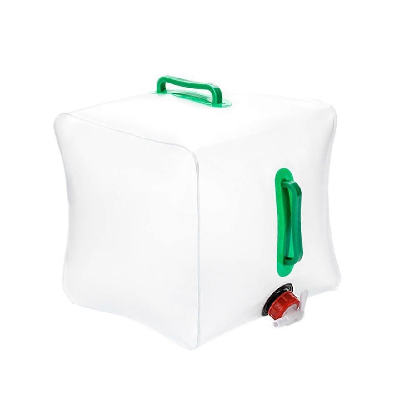 20L Camping Water Bag with Collapsible SpaceSaving Design, Wide Mouth Easy Fill, Reusable for Hiking and Travel - Image 1