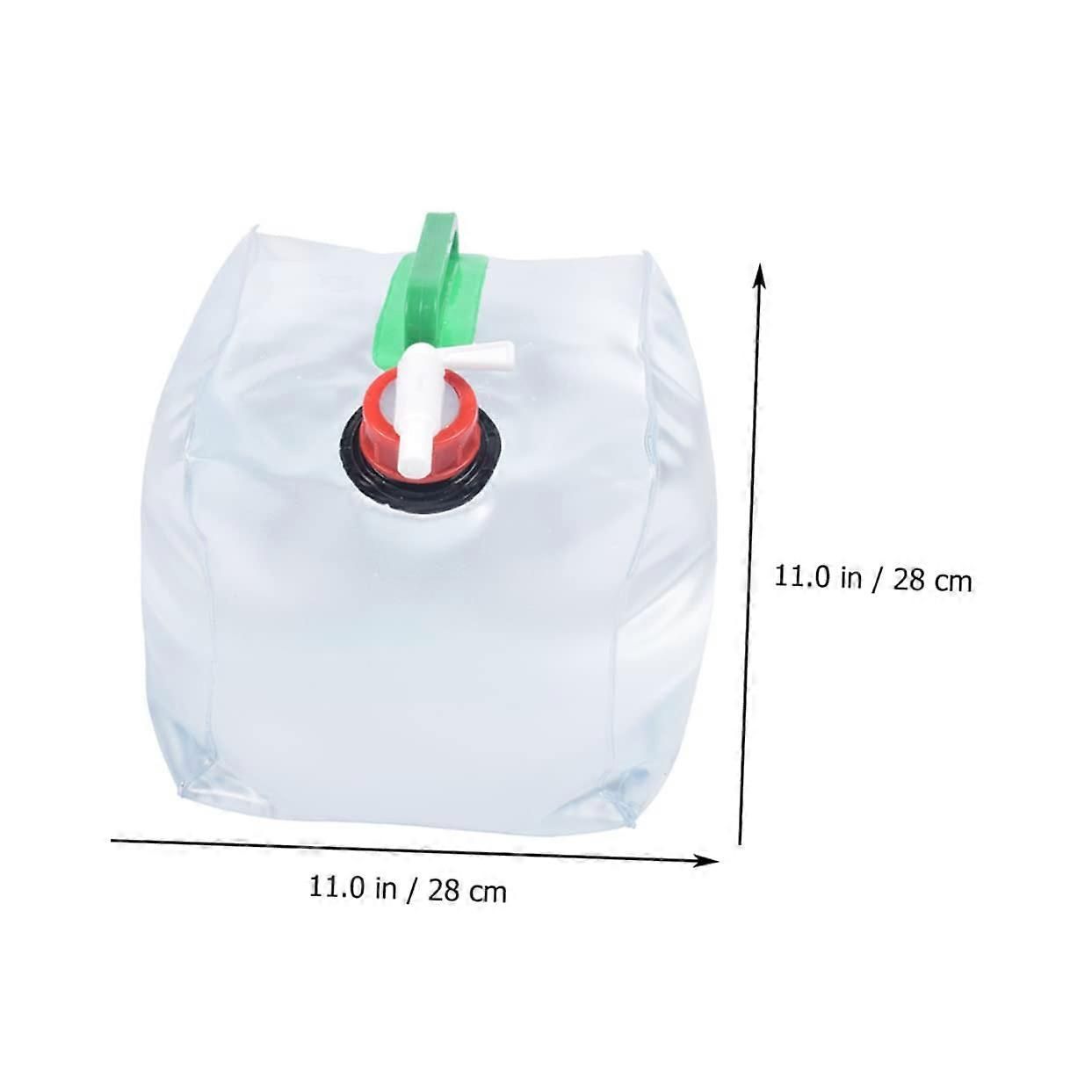 20L Camping Water Bag with Collapsible SpaceSaving Design, Wide Mouth Easy Fill, Reusable for Hiking and Travel - Image 4