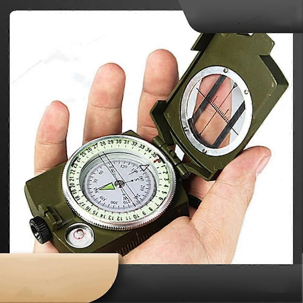 Waterproof High Precision Compass Outdoor Gadget Sports Hiking Mountaineering Professional Metal - Image 2