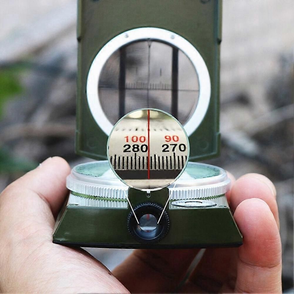 Waterproof High Precision Compass Outdoor Gadget Sports Hiking Mountaineering Professional Metal - Image 3