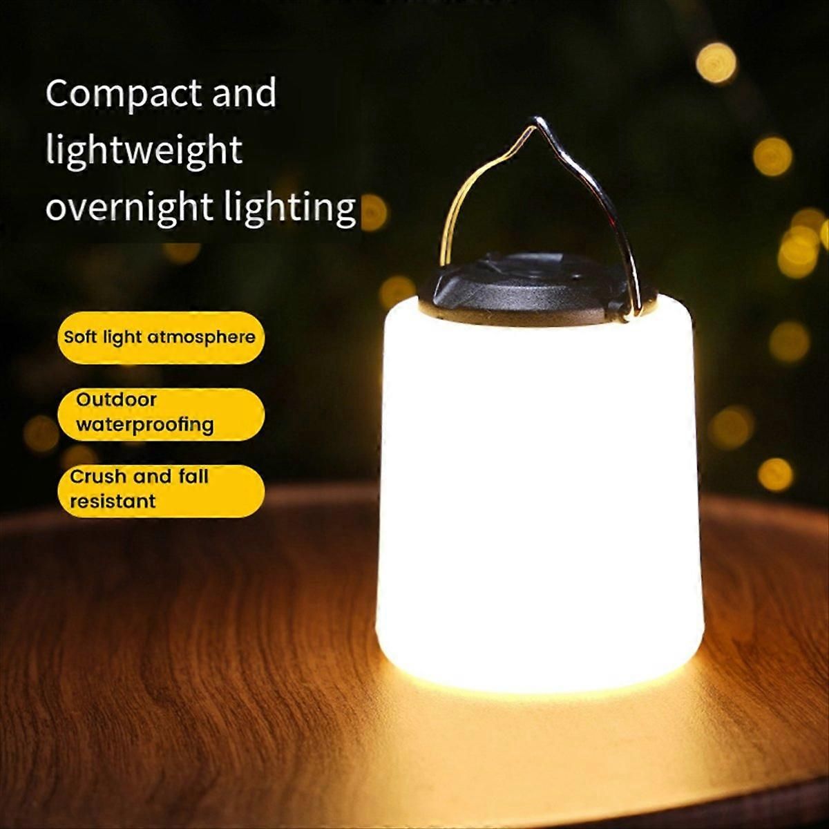 2600 mAh Outdoor Camping Lantern,Camping Hiking Emergency Waterproof Light - Image 2