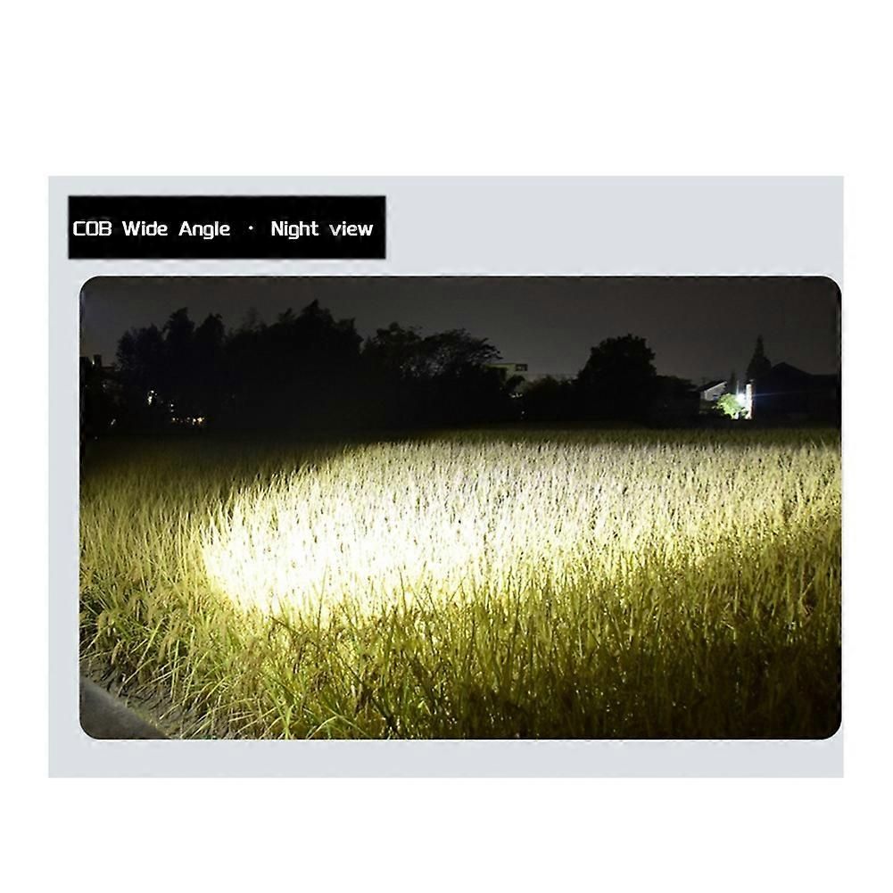 Outdoor Camping Emergency Small Portable Rechargeable Torch 18650 Lithium COB LED Flashlight Gold - Image 5