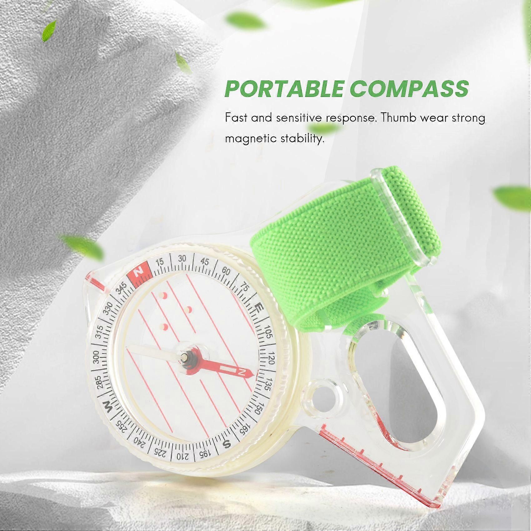 Professional Outdoor Thumb Compass Competition Elite Direction Compass Portable Compass Map Scale - Image 5