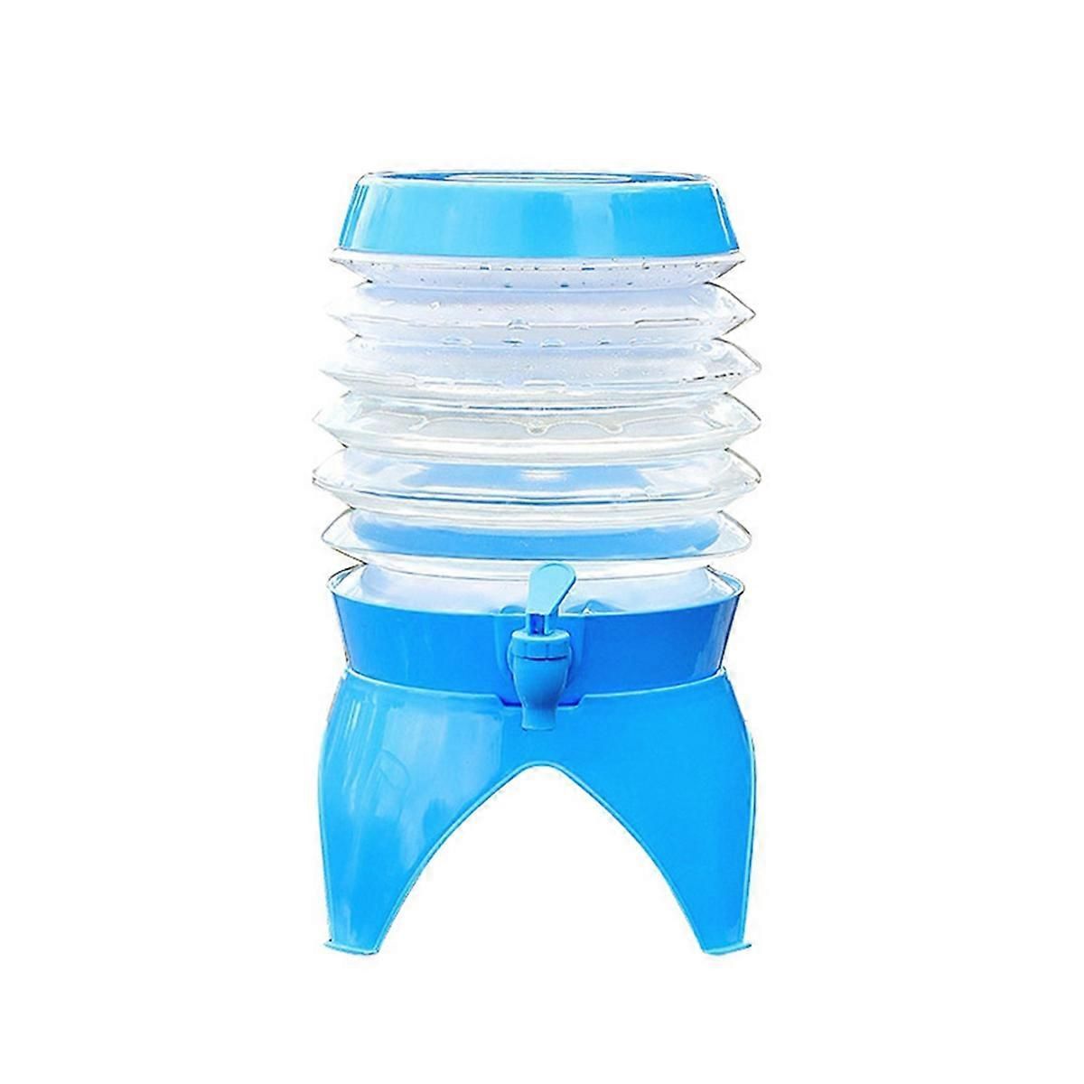 Outdoor Foldable Water Container Camping Folding Water Bucket 3.5L - Image 1