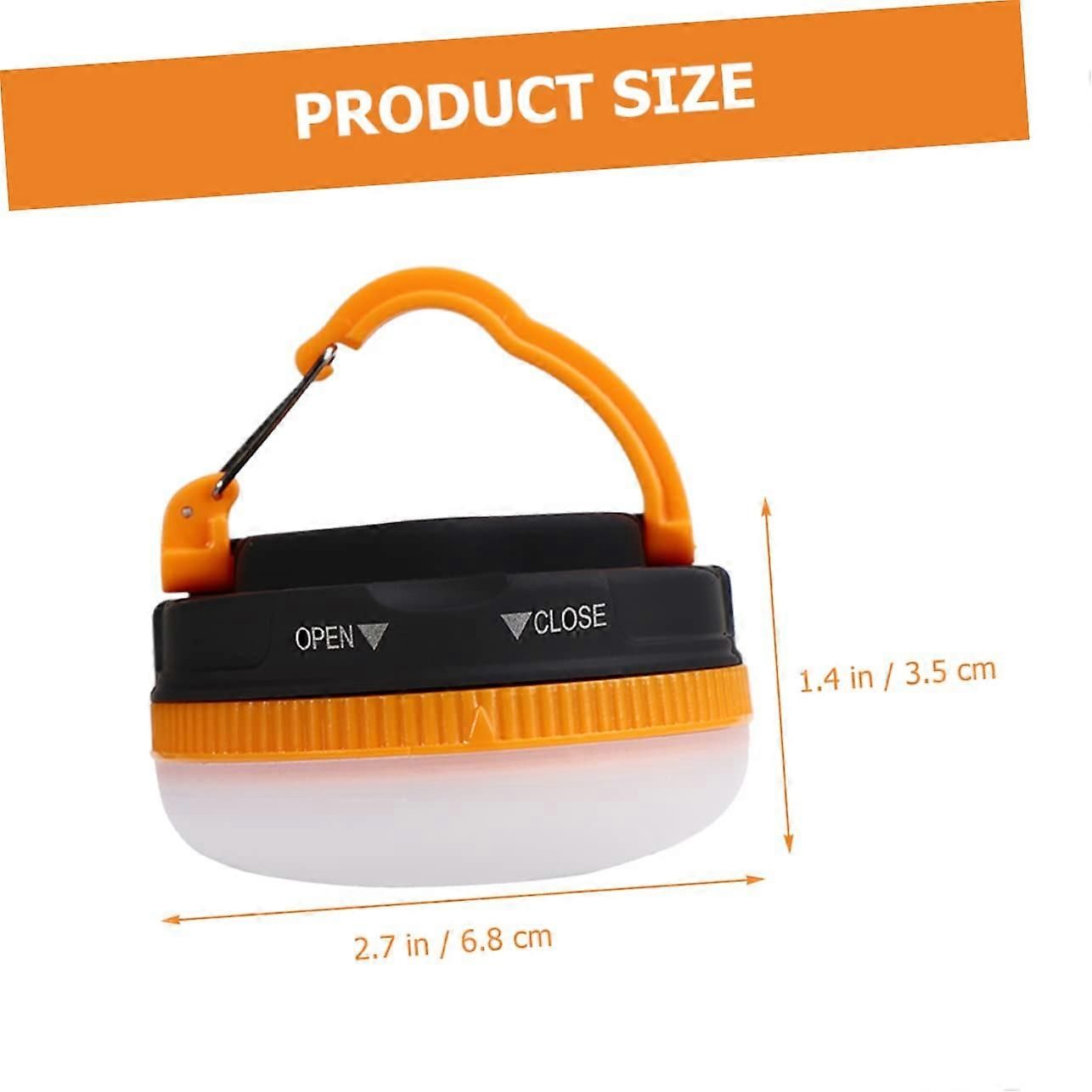 Camping Lantern Bright LED Tent Light Battery Powered Hanging Lamp for Outdoor Hiking Emergency - Image 2