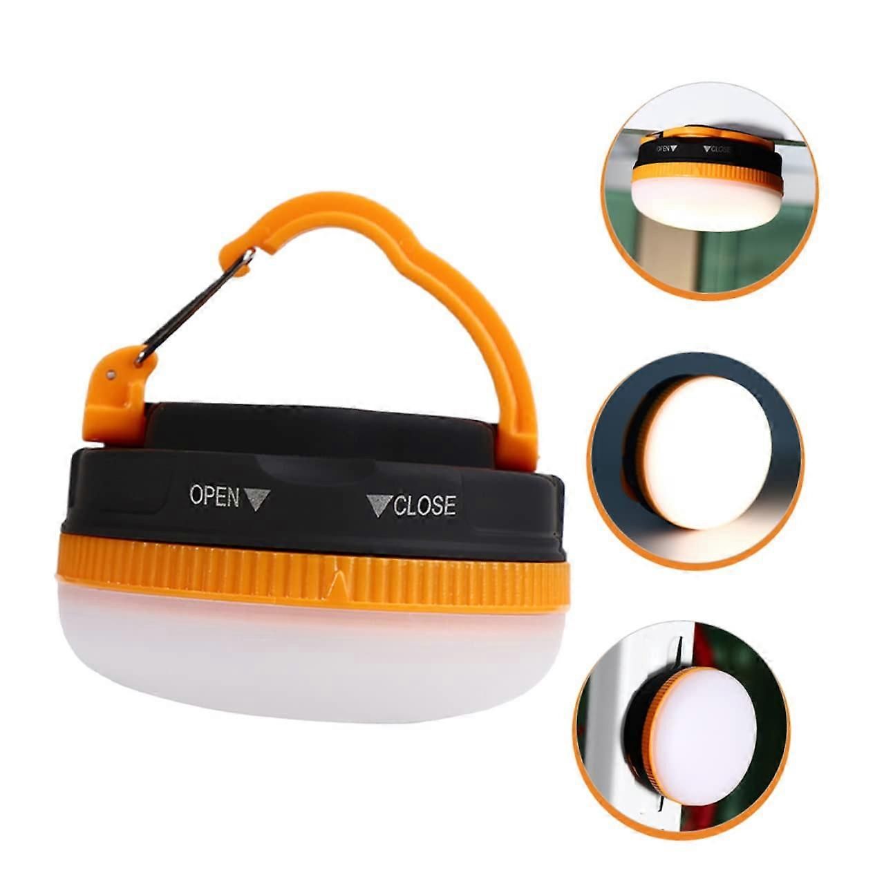 Camping Lantern Bright LED Tent Light Battery Powered Hanging Lamp for Outdoor Hiking Emergency - Image 3