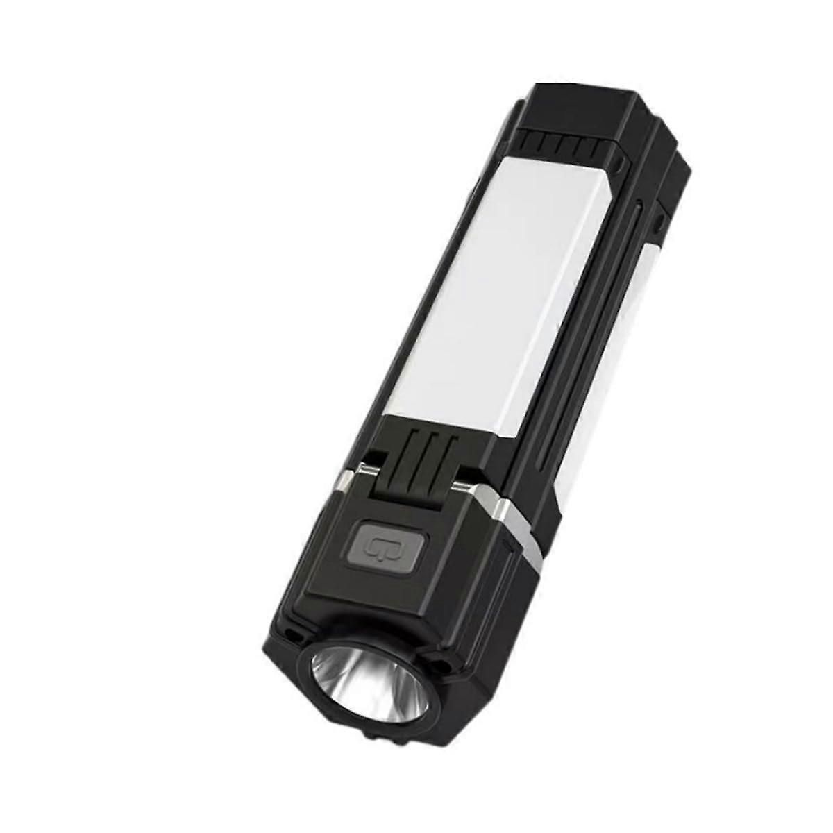 Rechargeable Camping Lantern 1500mAH Waterproof Foldable LED Lamp with 3 Modes for Tent Hanging Black - Image 1