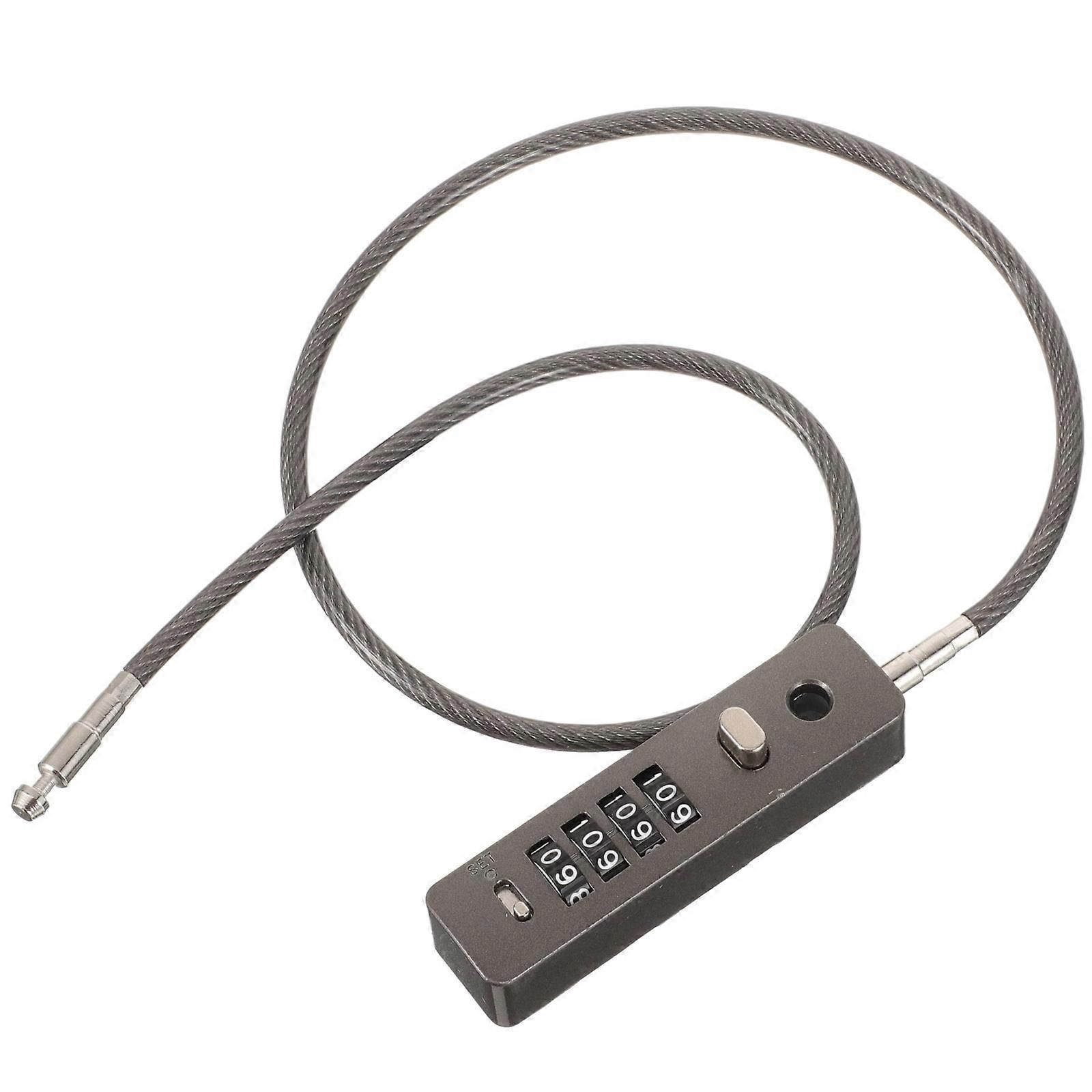 Combination Cable Lock Password 4-Digit Security Lock for Bicycles - Image 5