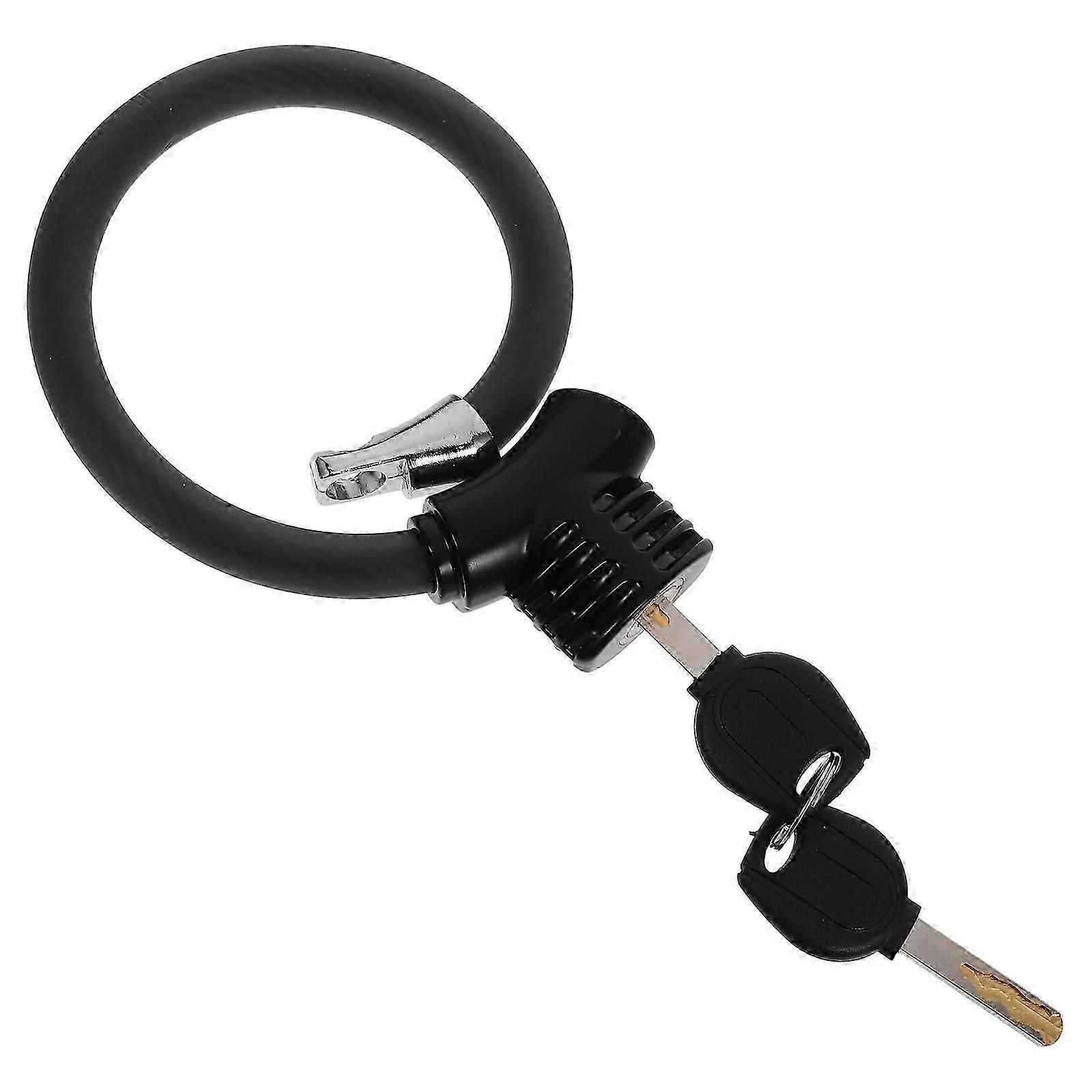 Portable Bike Lock Multi-Function Lock for Bicycle Use Black - Image 1