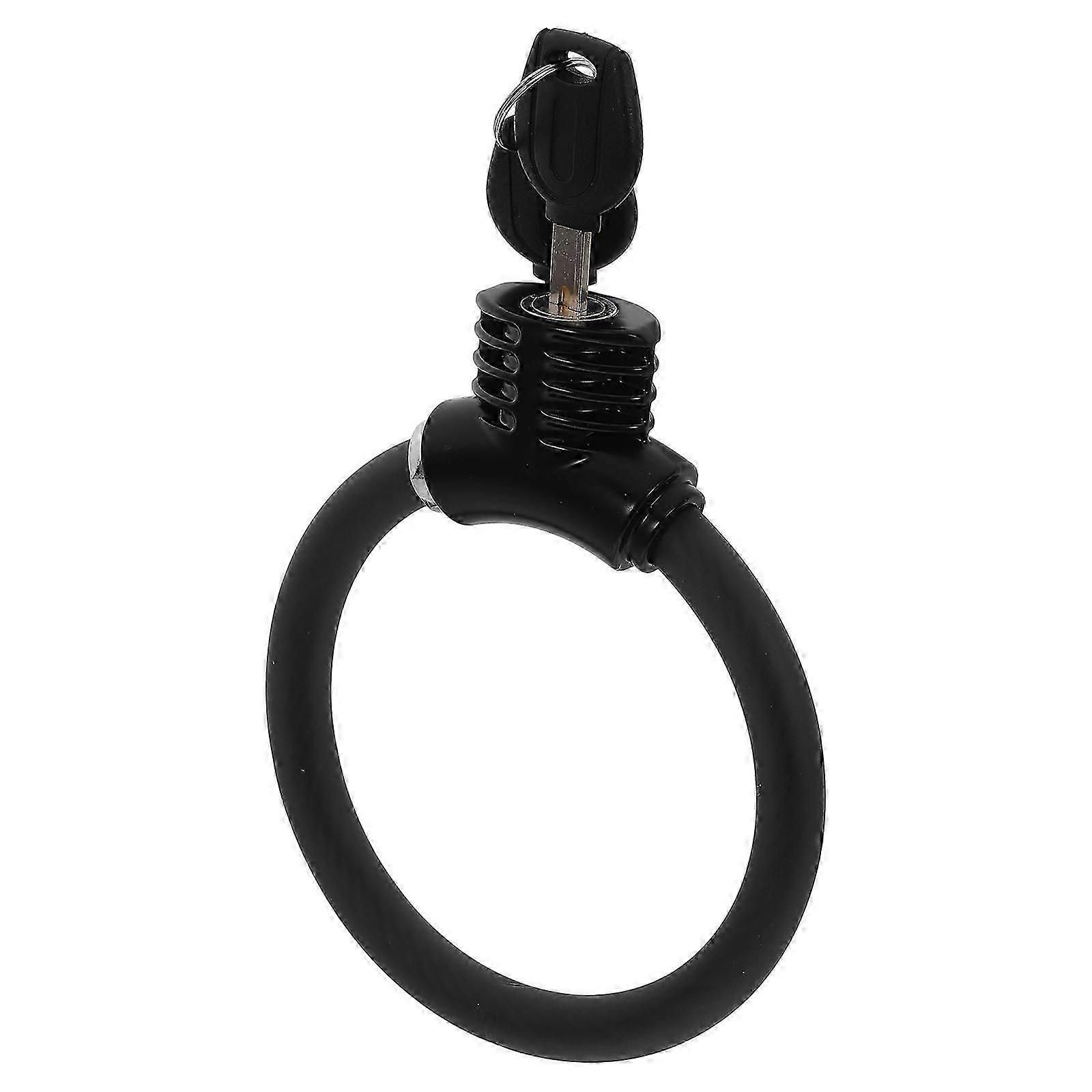 Portable Bike Lock Multi-Function Lock for Bicycle Use Black - Image 5