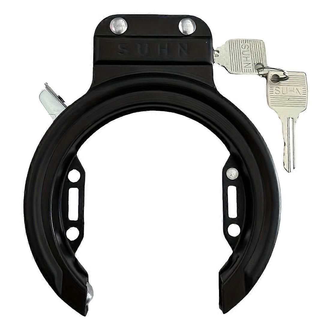 Outdoor Bicycle Horseshoe Lock - Fully Enclosed Steel Pipe Anti-Theft Lock with 2 Keys for Bicycles, Cycling and Gifts - Image 3