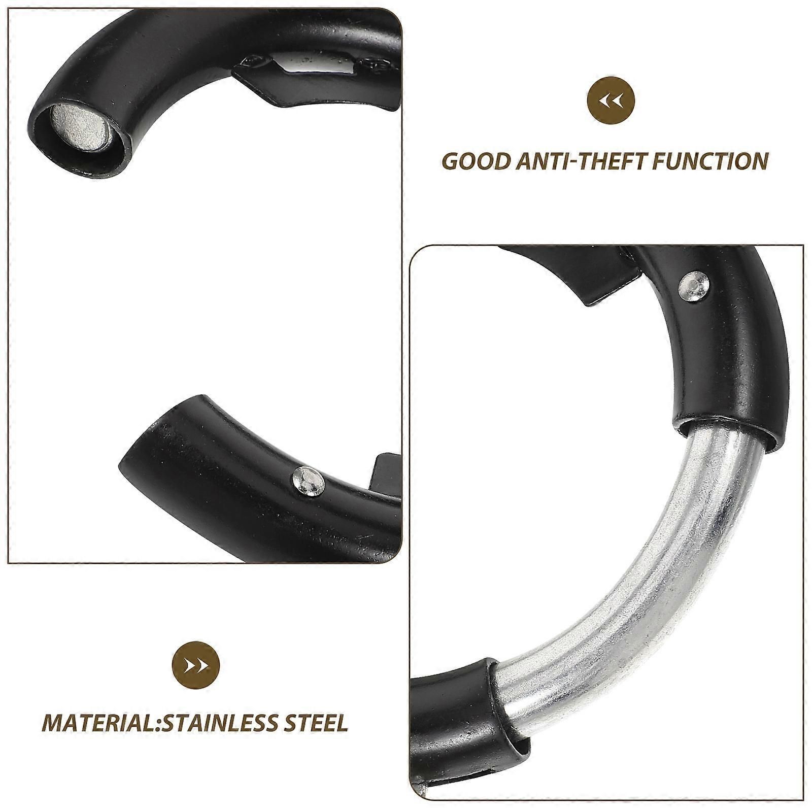 Multi-Function Bike Lock Round Lock 4Sets of Reusable Steel Bicycle Locks - Image 5