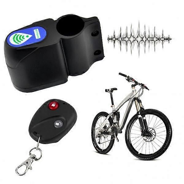 ZK-Remote control bicycle alarm lock security system wireless anti-theft bicycle lock bicycle padlock device alarm accessories - Image 1