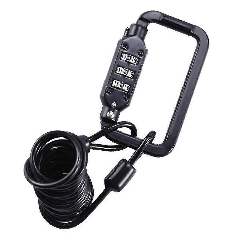 Bike Lock Combination 3 Digit Password Lock 2Pcs for Bicycle Use - Image 1