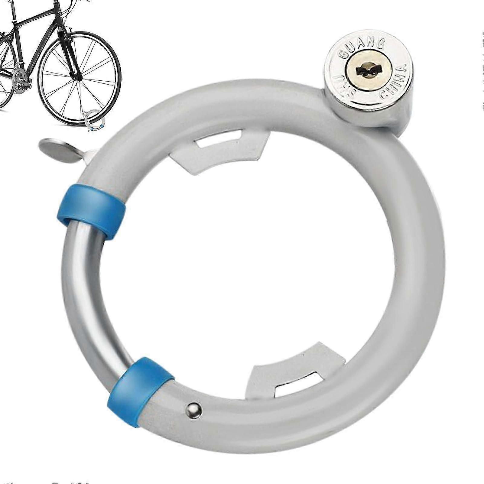 Bicycle lock, heavyduty antitheft security locks, brake locks for security discs, multifunctional round podlock, weatherproof construction - Image 1